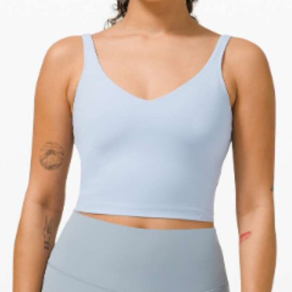 EC Lululemon Align Tank - Blue Linen - Size 6 - Picture 1 of 5